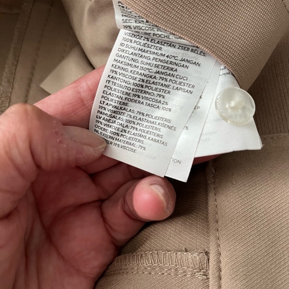 H&M camel ankle trouser size 10 - Picture 5 of 8